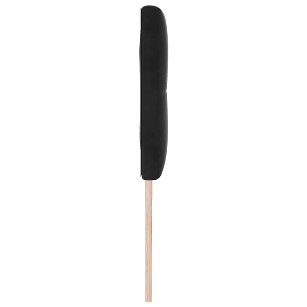 Κεφαλάρι Μαύρο 180 cm Βελούδο - Pakobazaar