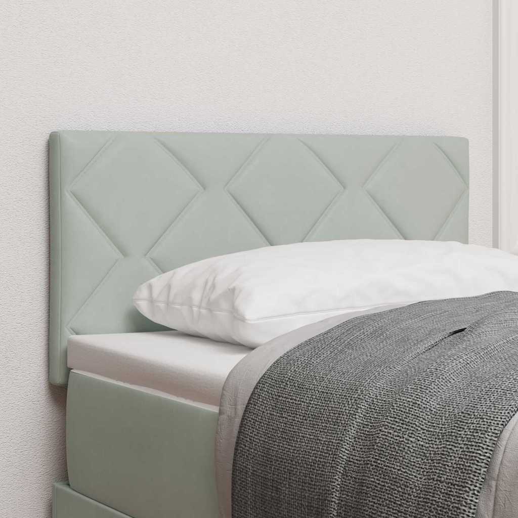 Κεφαλάρι Ανοιχτό γκρι 80 cm Βελούδο - Pakobazaar