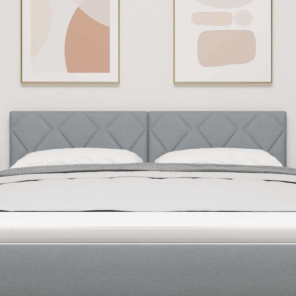 Κεφαλάρι Ανοιχτό γκρι 144 cm ύφασμα - Pakobazaar