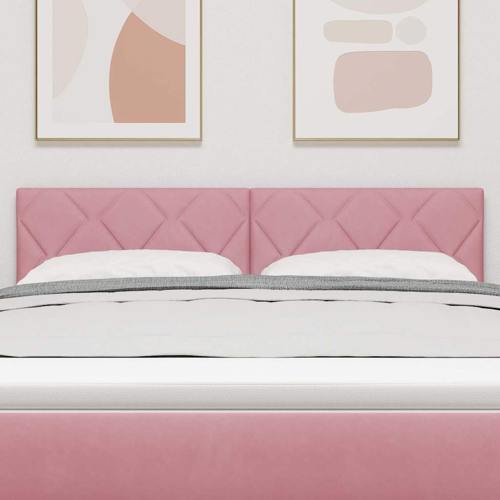 Κεφαλάρι Ροζ 160 cm Βελούδο - Pakobazaar