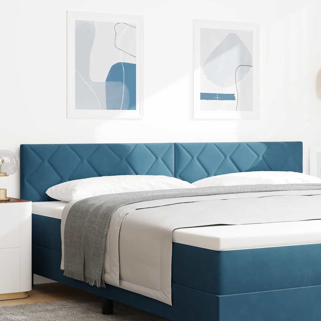 Κεφαλάρι Σκούρο Μπλε 200 cm Βελούδο - Pakobazaar
