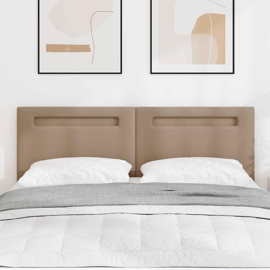 LED κεφαλάρι Καπουτσίνο 144 cm Τεχνητό Δέρμα