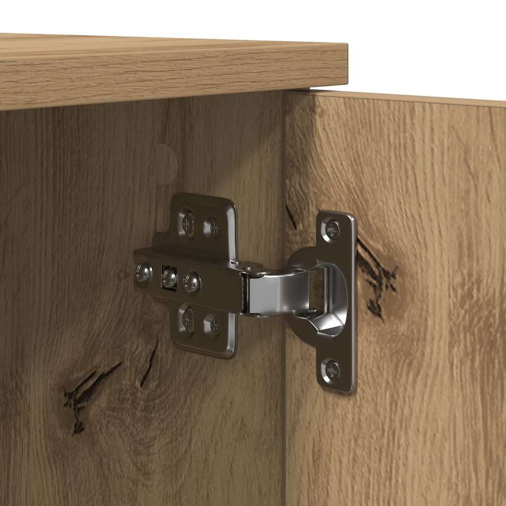 Ντουλάπι αποθήκευσης 2 pcs Artisan Oak 127 x 41 x 40 εκ - Pakobazaar