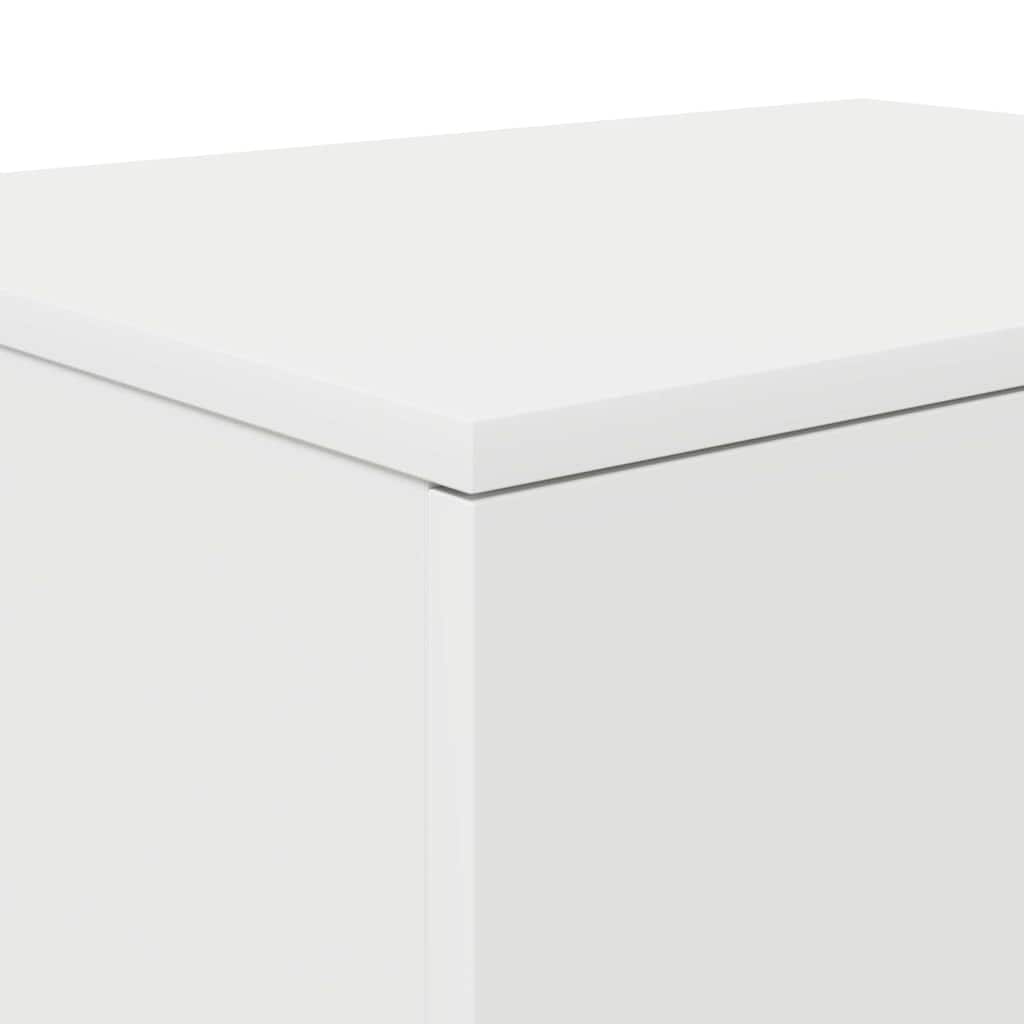 Ντουλάπι αποθήκευσης 2 pcs Λευκό 108 x 41 x 40 εκ