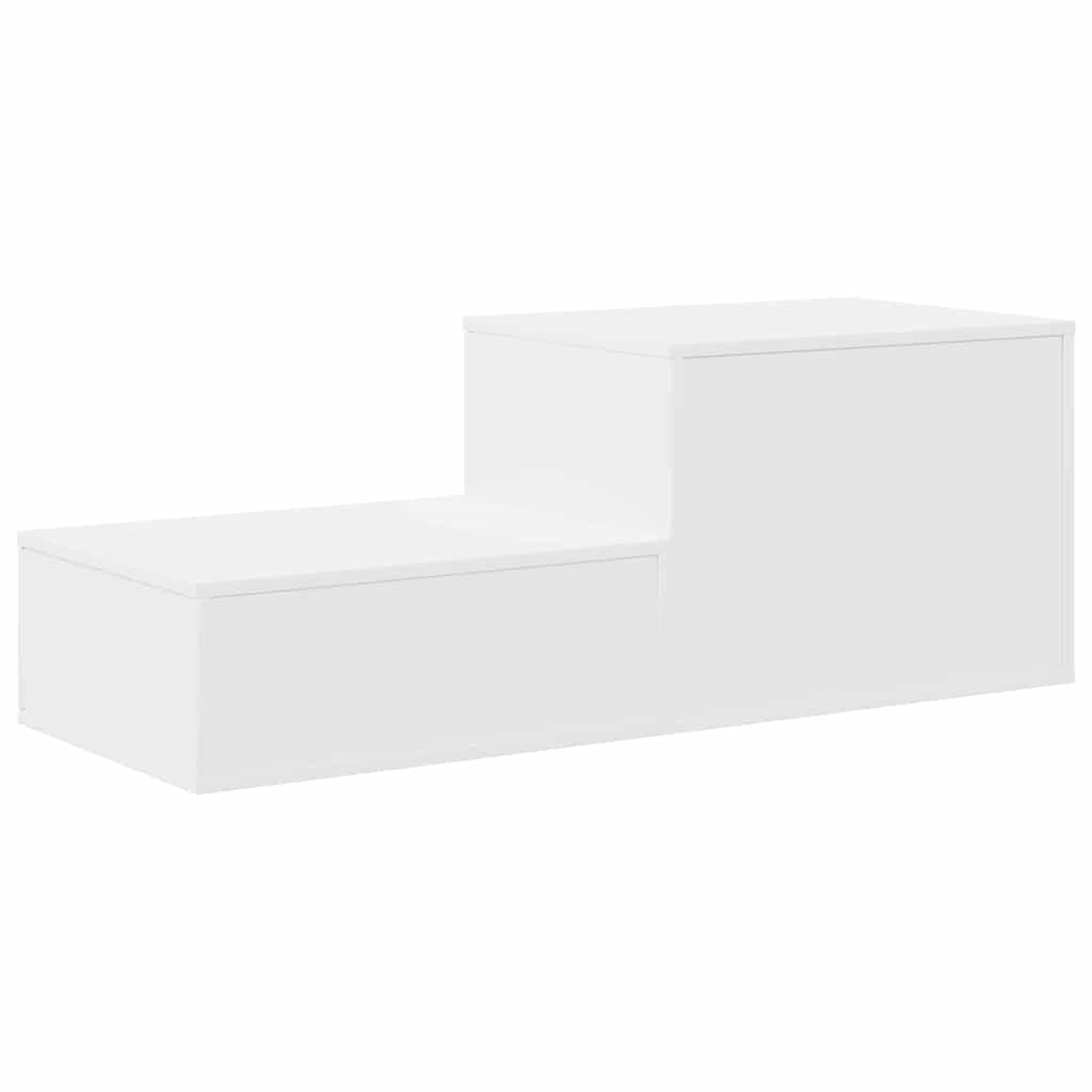 Ντουλάπι αποθήκευσης 2 pcs Λευκό 108 x 41 x 40 εκ