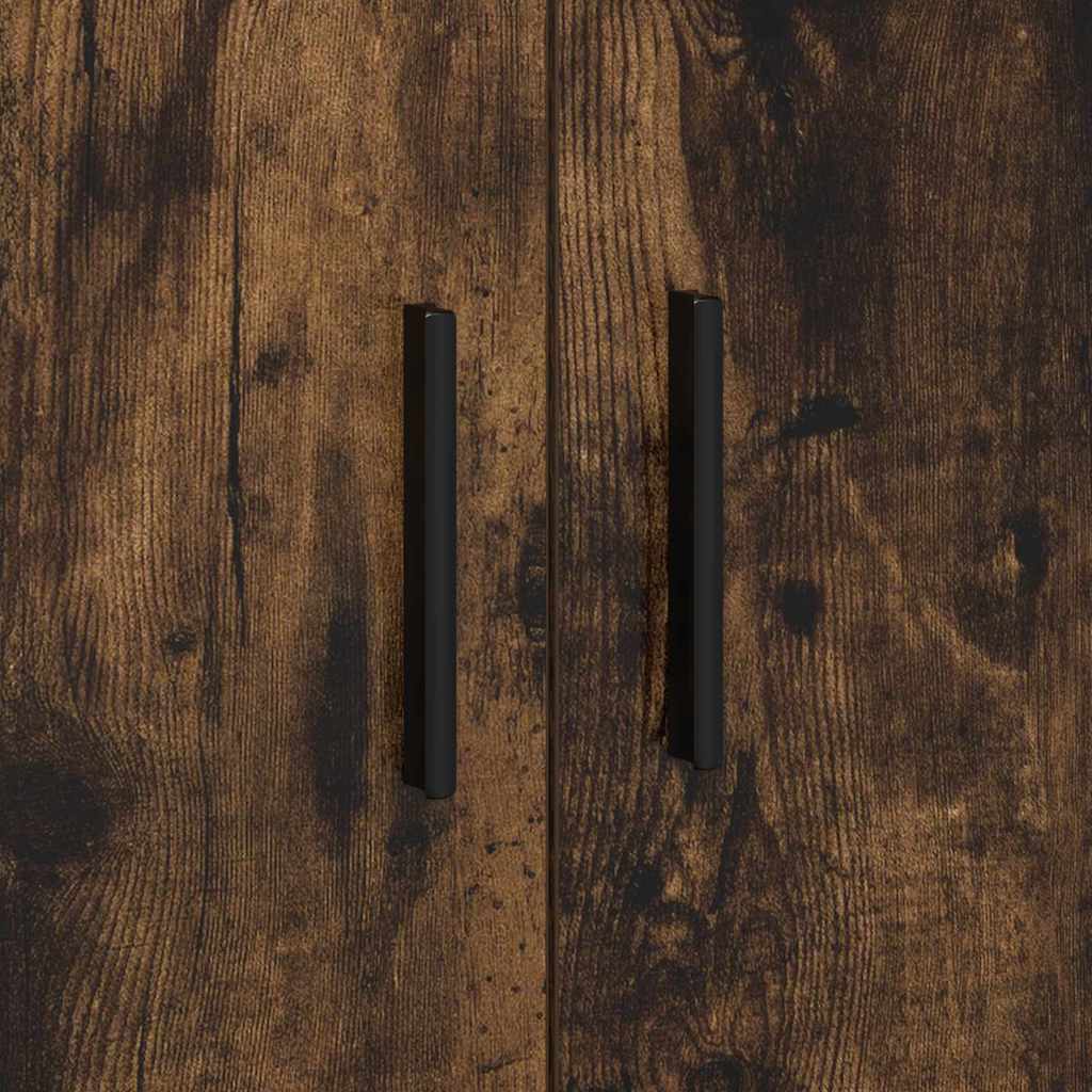 Ντουλάπι αποθήκευσης 2 pcs Καπνιστό Δρύς 108 x 41 x 40 εκ