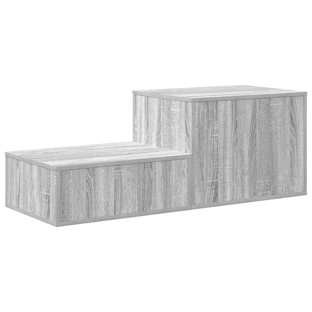 Ντουλάπι αποθήκευσης 2 pcs Γκρίζο Σονομα 108 x 41 x 40 εκ