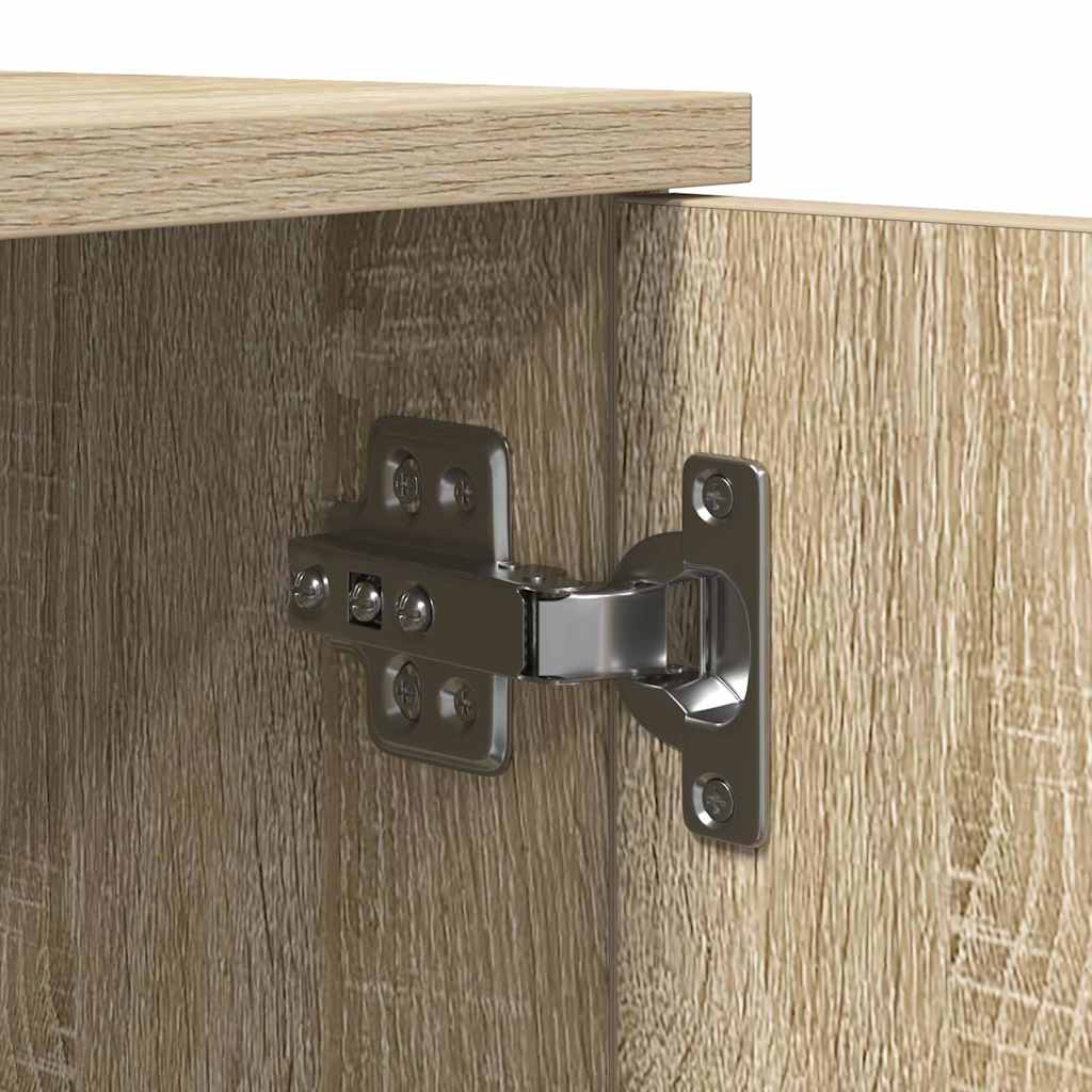 Ντουλάπι αποθήκευσης 2 pcs Δρύς Sonoma 103 x 41 x 40 εκ - Pakobazaar