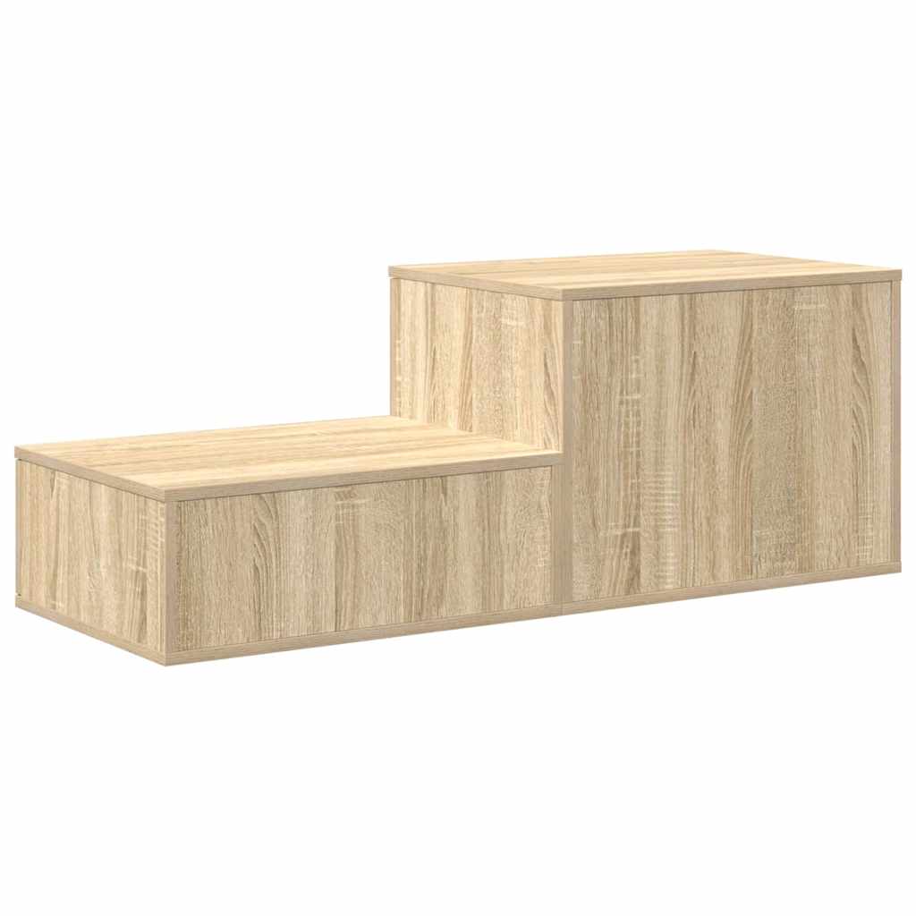 Ντουλάπι αποθήκευσης 2 pcs Δρύς Sonoma 103 x 41 x 40 εκ - Pakobazaar