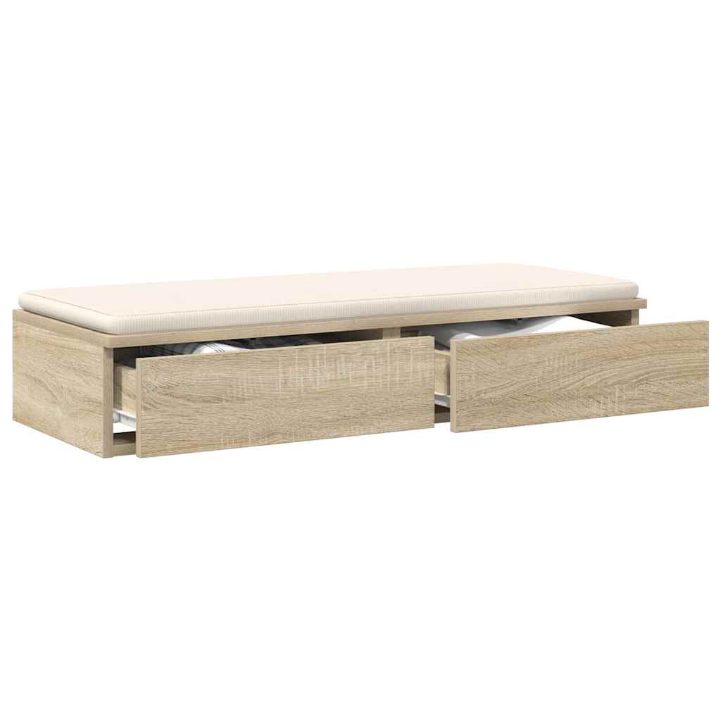 Συρτάρια κρεβατιού με συρτάρι Δρύς Sonoma 100 x 36,5 x 16,5 εκ