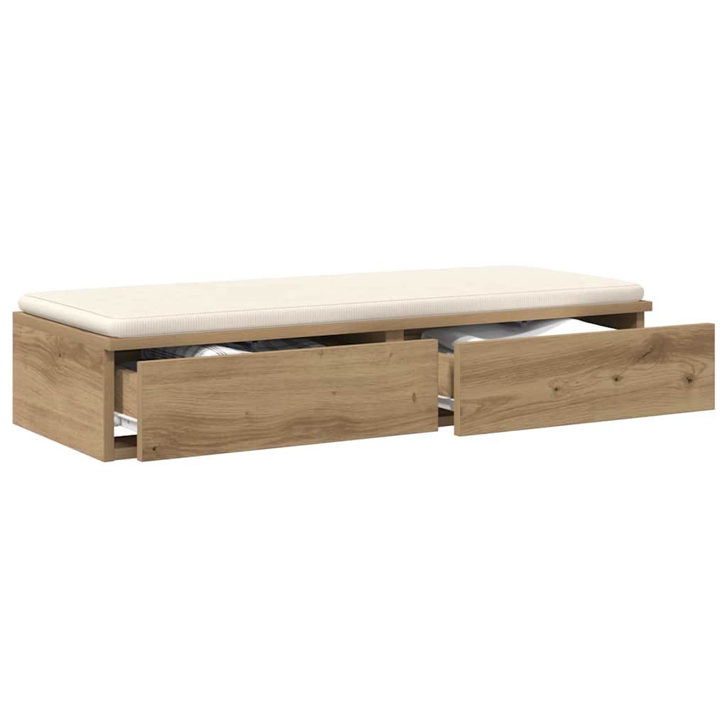 Συρτάρια κρεβατιού με συρτάρι Artisan Oak 100 x 36,5 x 16,5 εκ - Pakobazaar