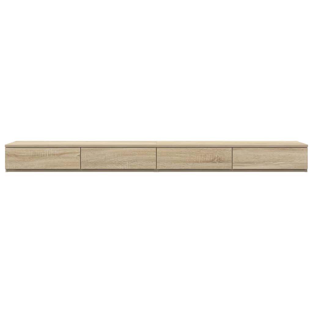 Συρτάρια κρεβατιού με συρτάρι Δρύς Sonoma 200 x 36,5 x 16,5 εκ