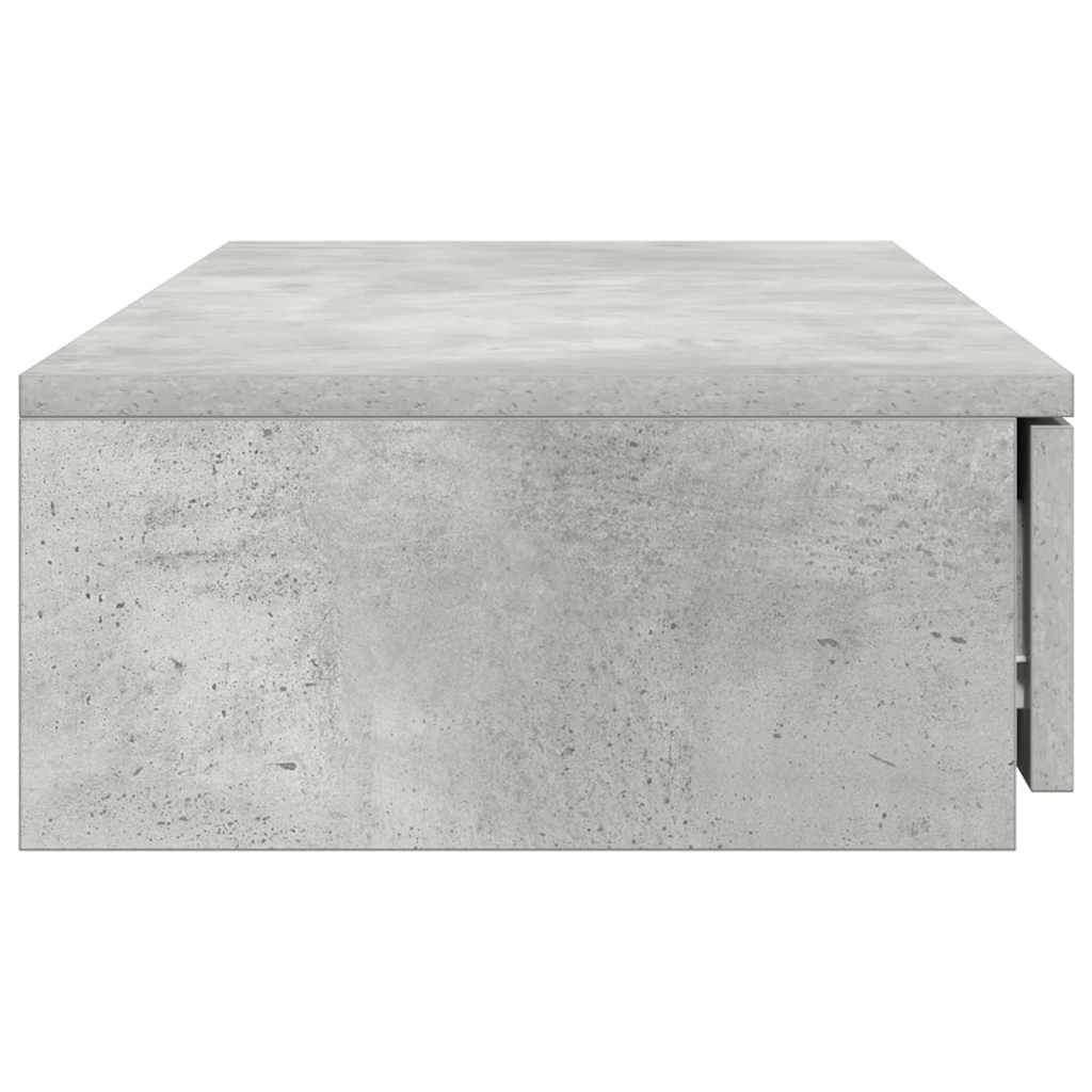 Συρτάρια κρεβατιού Σκυρόδεμα Γκρι 80 x 36,5 x 16,5 εκ - Pakobazaar