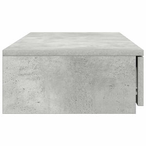 Συρτάρια κρεβατιού Σκυρόδεμα Γκρι 80 x 36,5 x 16,5 εκ - Pakobazaar