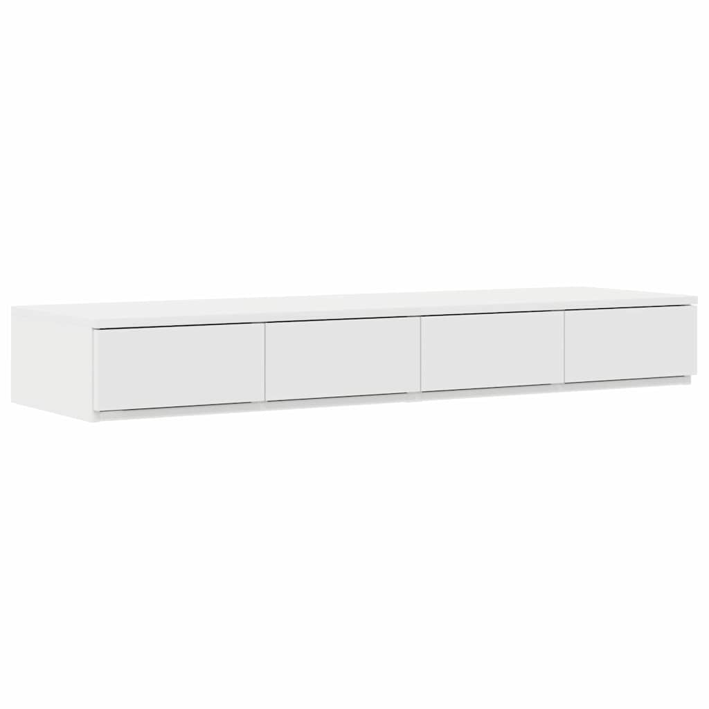 Συρτάρια κρεβατιού με συρτάρι Λευκό 120 x 36,5 x 16,5 εκ - Pakobazaar