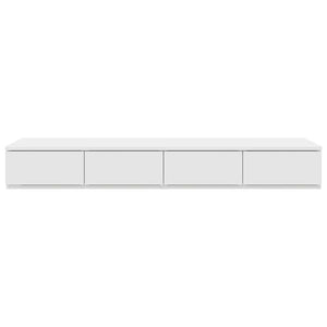 Συρτάρια κρεβατιού με συρτάρι Λευκό 120 x 36,5 x 16,5 εκ - Pakobazaar