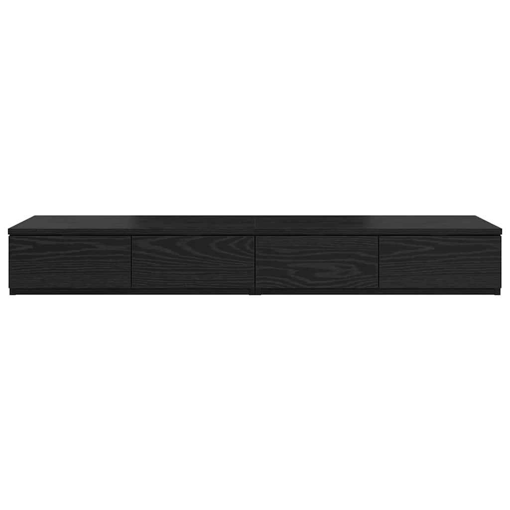 Συρτάρια κρεβατιού με συρτάρι Μαύρη Οξυά 120 x 36,5 x 16,5 εκ