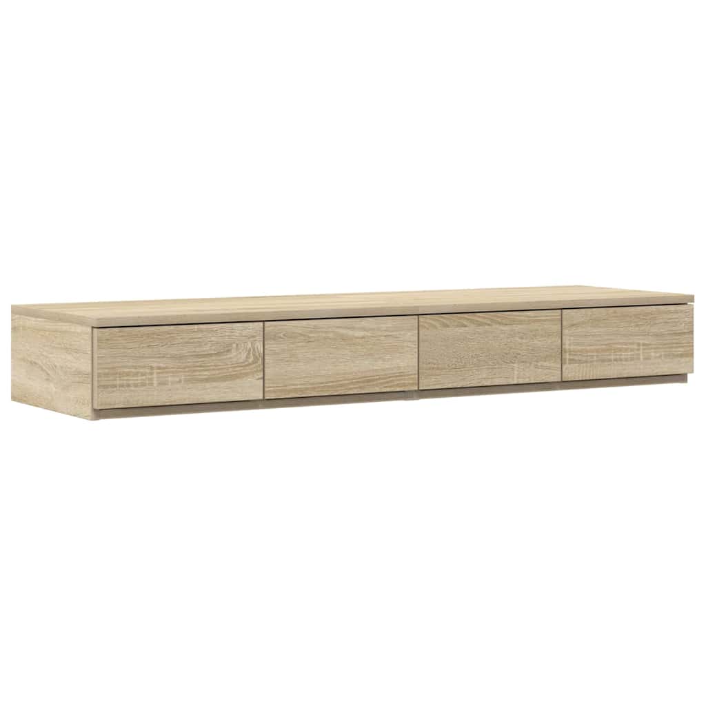 Συρτάρια κρεβατιού με συρτάρι Δρύς Sonoma 120 x 36,5 x 16,5 εκ