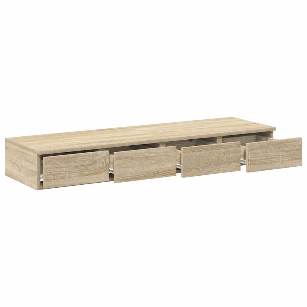 Συρτάρια κρεβατιού με συρτάρι Δρύς Sonoma 120 x 36,5 x 16,5 εκ