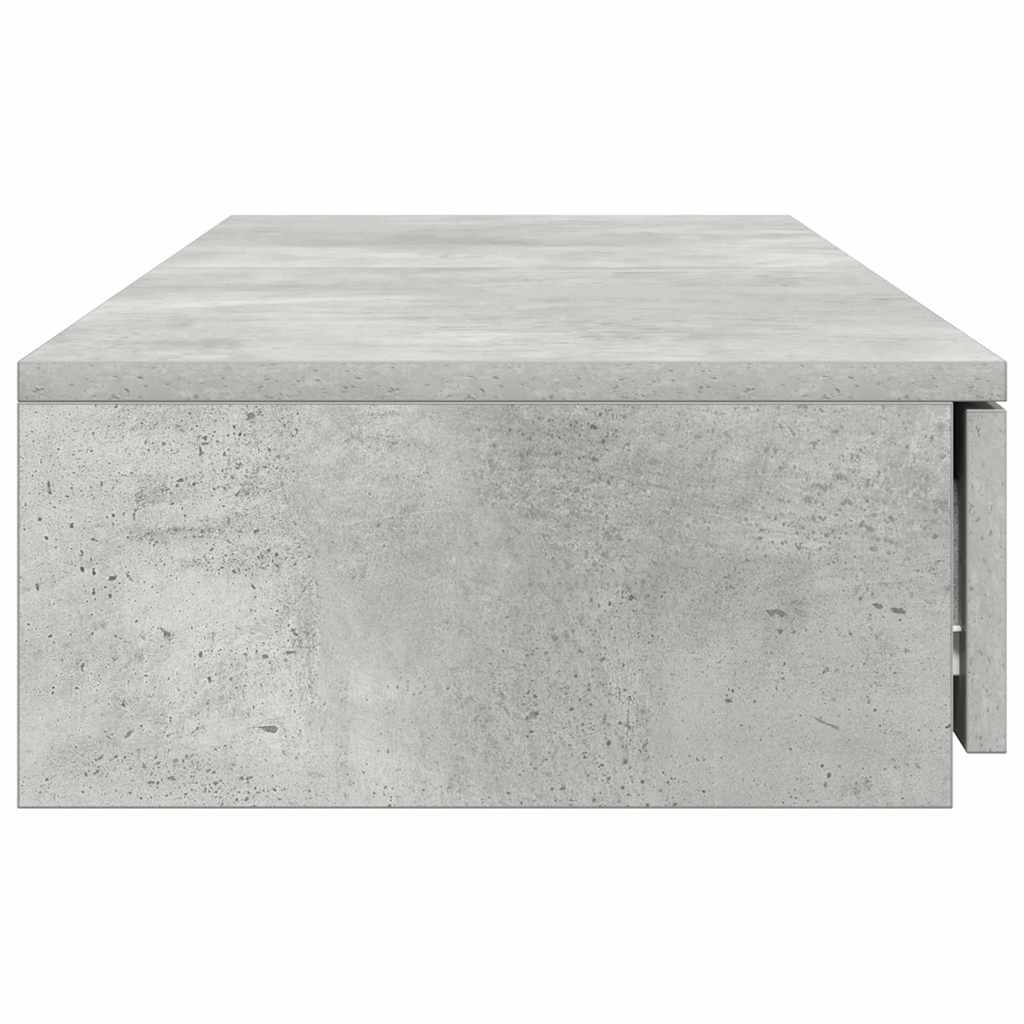 Συρτάρια κρεβατιού Σκυρόδεμα Γκρι 120 x 36,5 x 16,5 εκ