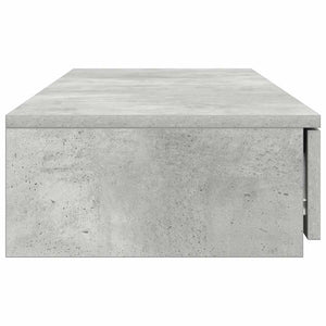 Συρτάρια κρεβατιού Σκυρόδεμα Γκρι 120 x 36,5 x 16,5 εκ