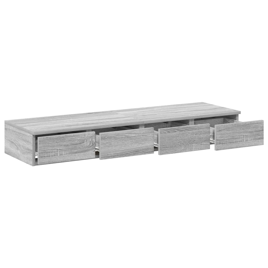 Συρτάρια κρεβατιού Γκρίζο Σονομα 120 x 36,5 x 16,5 εκ