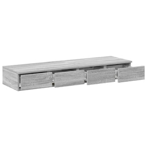 Συρτάρια κρεβατιού Γκρίζο Σονομα 120 x 36,5 x 16,5 εκ
