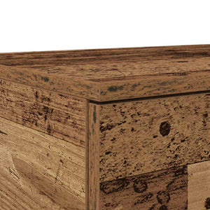 Συρτάρια κρεβατιού Παλιό ξύλο 120 x 36,5 x 16,5 εκ