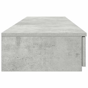 Συρτάρια κρεβατιού Σκυρόδεμα Γκρι 140 x 36,5 x 16,5 εκ