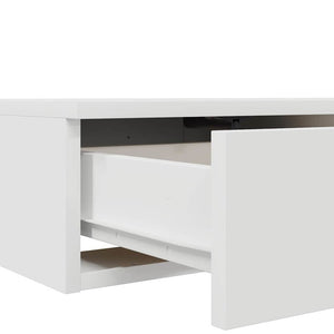 Συρτάρια κρεβατιού Λευκό 150 x 36,5 x 16,5 εκ