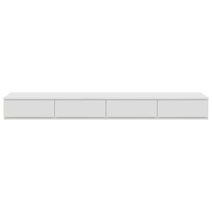 Συρτάρια κρεβατιού Λευκό 150 x 36,5 x 16,5 εκ