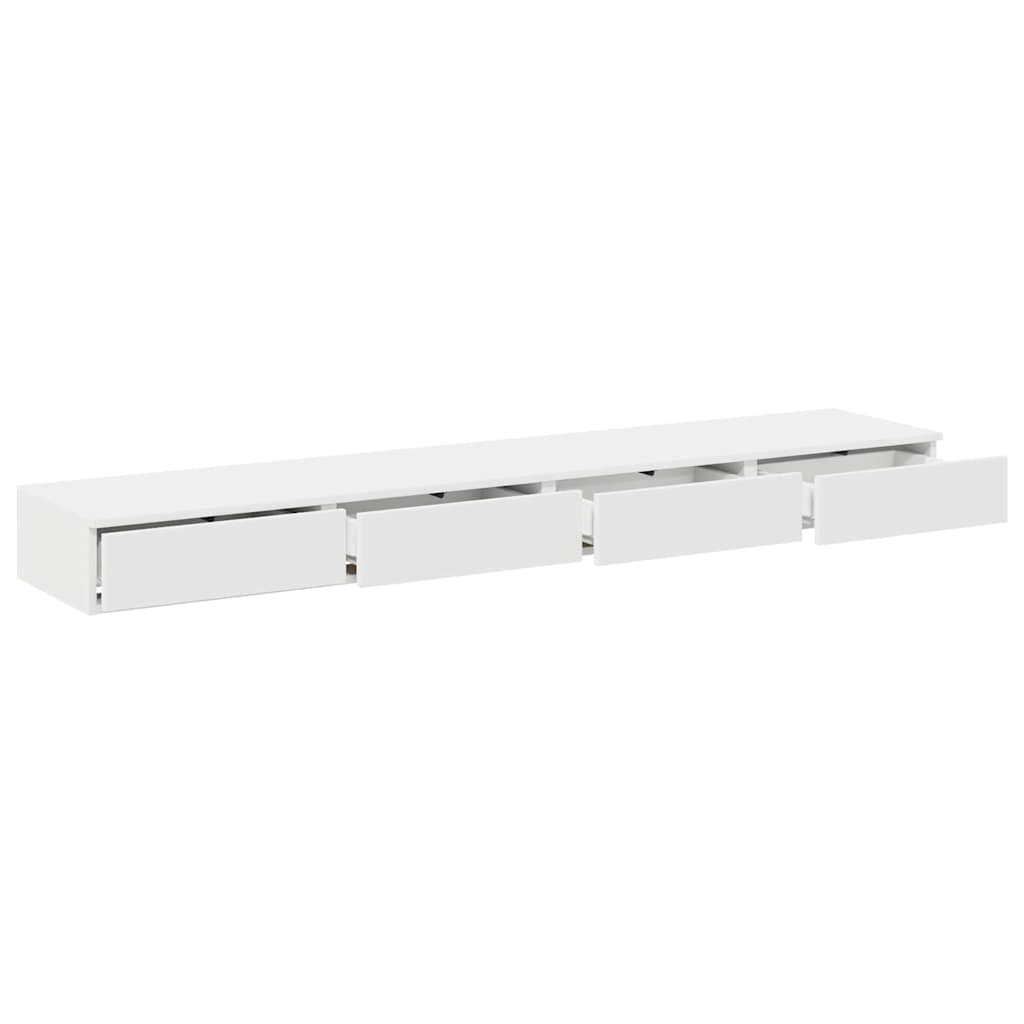 Συρτάρια κρεβατιού με συρτάρι Λευκό 180 x 36,5 x 16,5 εκ - Pakobazaar