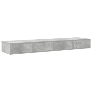 Συρτάρια κρεβατιού Σκυρόδεμα Γκρι 135 x 36,5 x 16,5 εκ - Pakobazaar