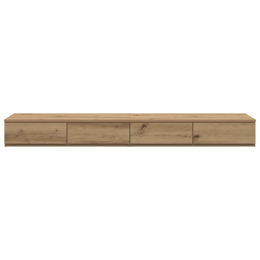 Συρτάρια κρεβατιού με συρτάρι Artisan Oak 135 x 36,5 x 16,5 εκ
