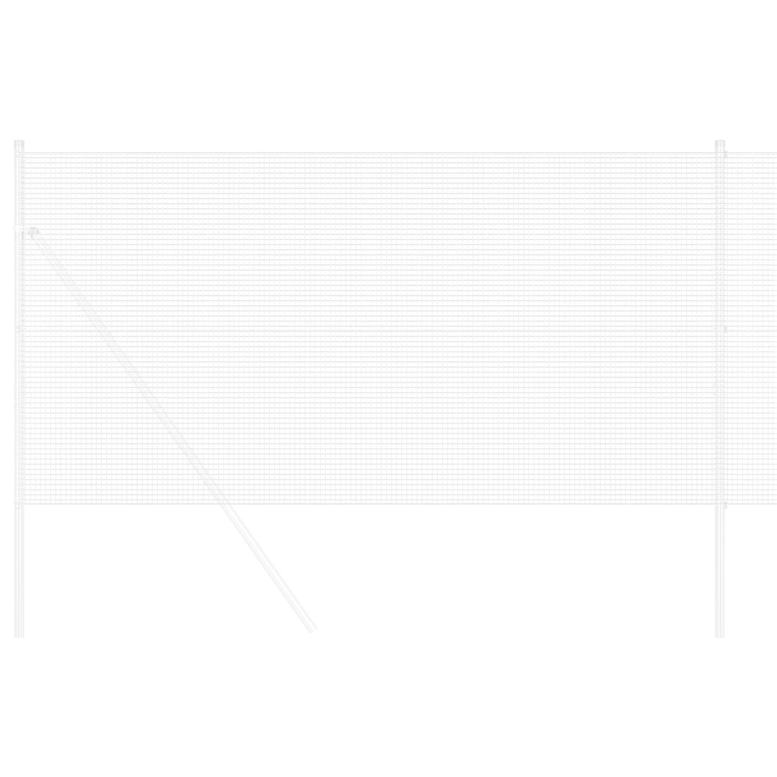 Συγκολλητός φράχτης από σύρμα Ασημί