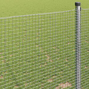 Συγκολλητός φράχτης από σύρμα 10000 x 60 εκ. Ασημί