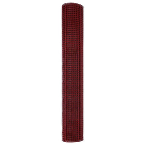 Συγκολλητός φράχτης από σύρμα 2500 x 150 εκ Κόκκινο