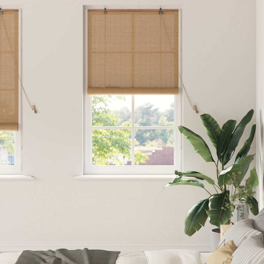 Ρόλερ με κουρτίνες Καφέ 80 x 220 cm Μπαμπού - Pakobazaar