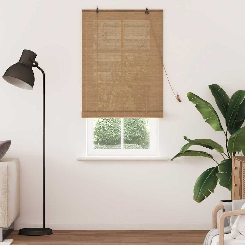 Ρόλερ (στόρι) Καφέ 90 x 220 cm Μπαμπού - Pakobazaar