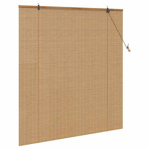 Ρόλερ με κουρτίνες Καφέ 140 x 160 cm Μπαμπού - Pakobazaar