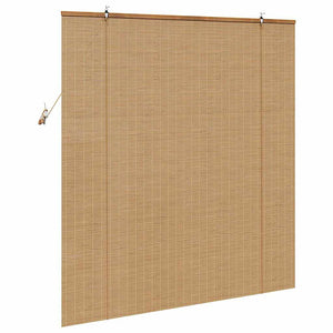 Ρόλερ με κουρτίνες Καφέ 140 x 160 cm Μπαμπού - Pakobazaar