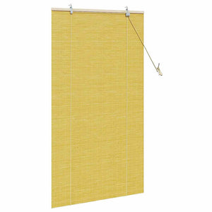 Ρόλερ με κουρτίνες Κίτρινο 80 x 160 cm Μπαμπού - Pakobazaar
