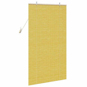 Ρόλερ με κουρτίνες Κίτρινο 80 x 160 cm Μπαμπού - Pakobazaar