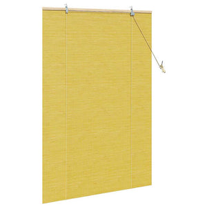 Ρόλερ με κουρτίνες Κίτρινο 100 x 160 cm Μπαμπού - Pakobazaar