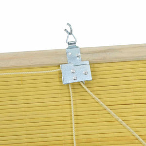 Ρόλερ με κουρτίνες Κίτρινο 100 x 220 cm Μπαμπού - Pakobazaar