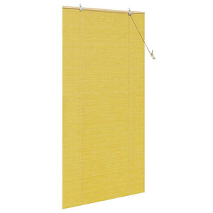 Ρόλερ με κουρτίνες Κίτρινο 100 x 220 cm Μπαμπού - Pakobazaar