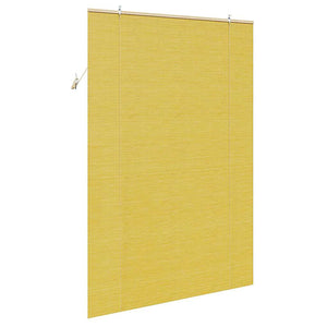 Ρόλερ με κουρτίνες Κίτρινο 140 x 220 cm Μπαμπού - Pakobazaar
