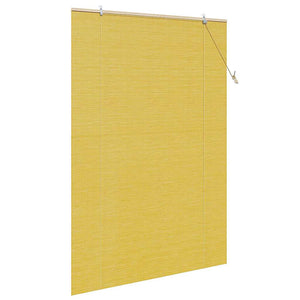 Ρόλερ με κουρτίνες Κίτρινο 150 x 220 cm Μπαμπού - Pakobazaar