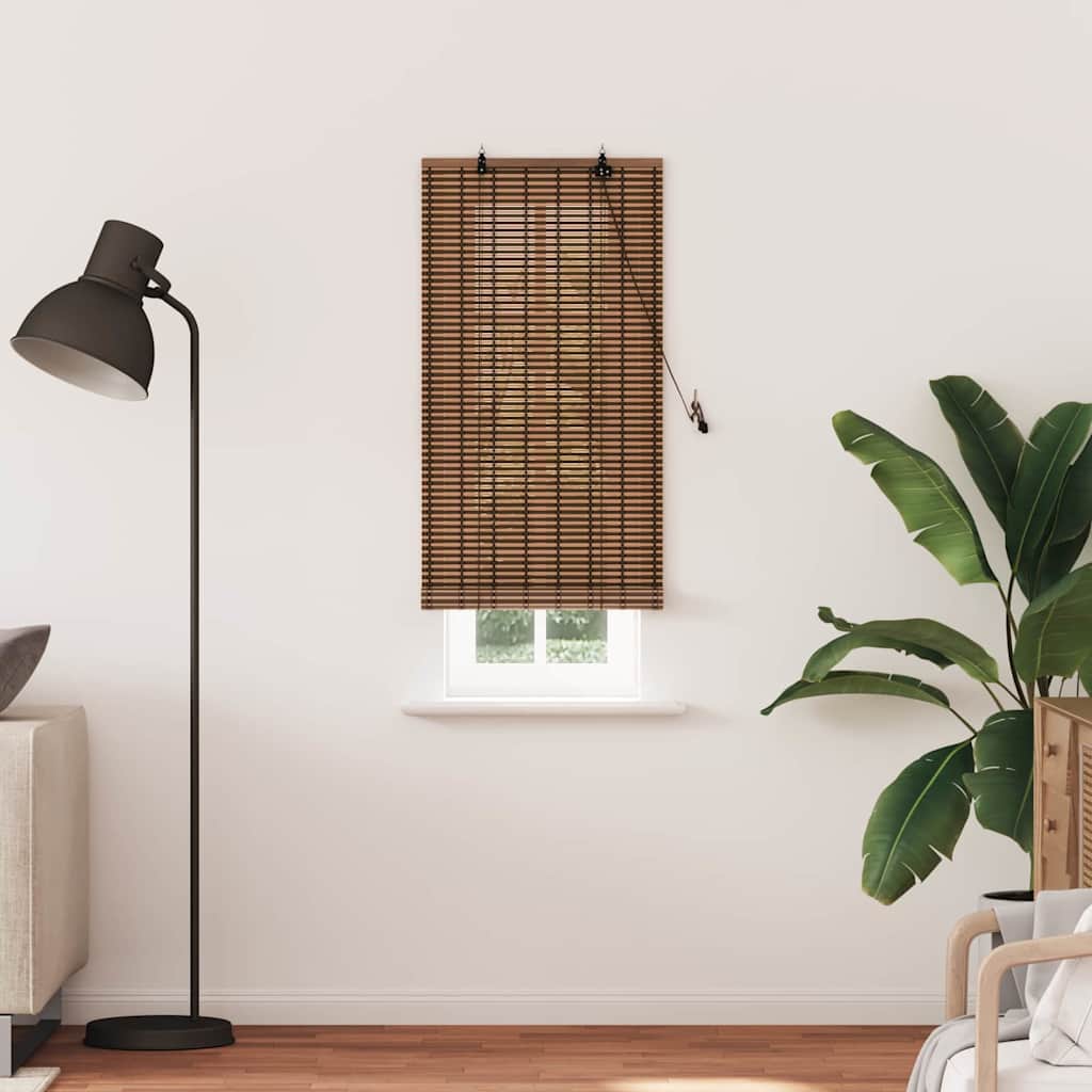 Ρόλερ με κουρτίνες Καφέ 60 x 220 εκ. Μπαμπού - Pakobazaar