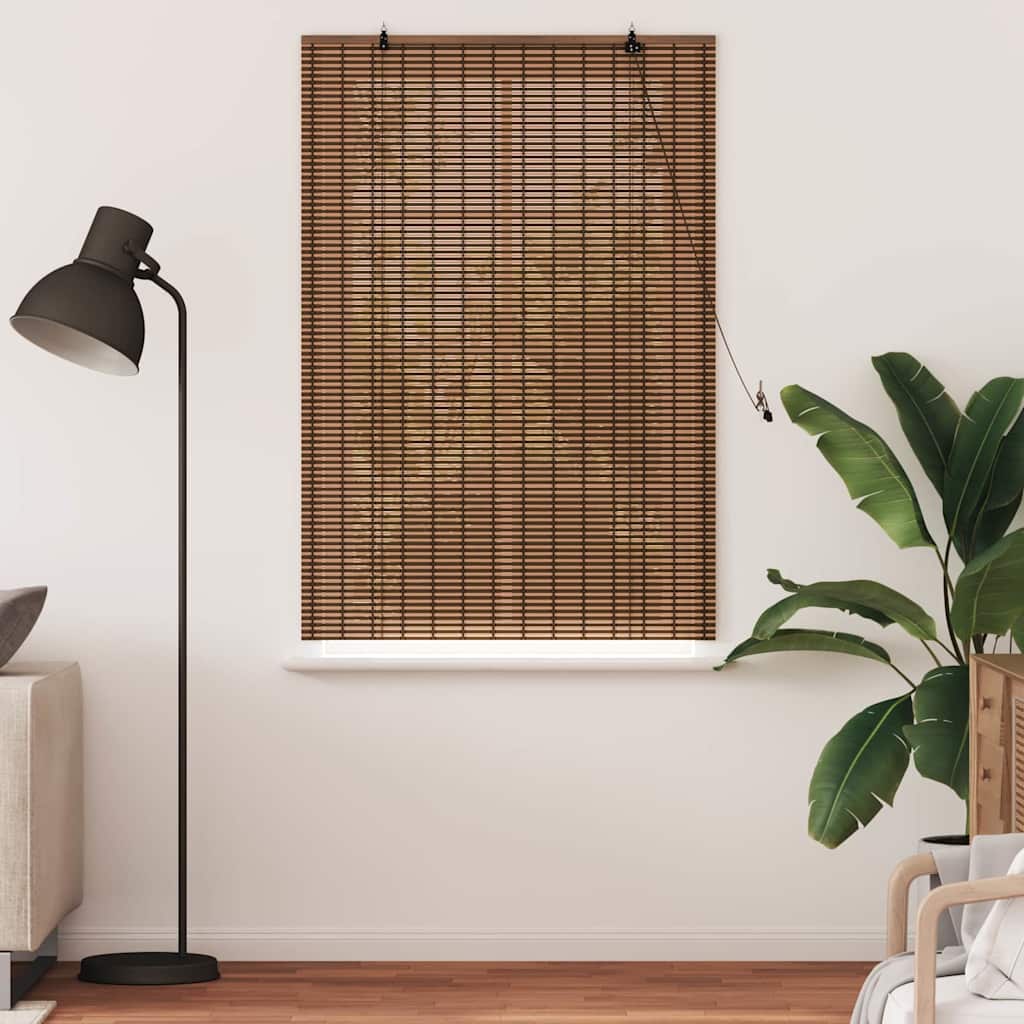 Ρόλερ με κουρτίνες Καφέ 80 x 160 cm Μπαμπού - Pakobazaar